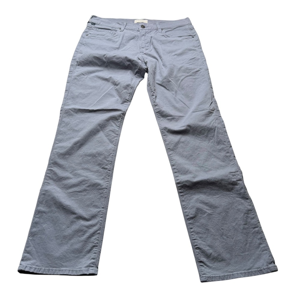 CITIZENS OF HUMANITY Gage Slim Straight Glacier Blue Chino Pants Men's Size 34